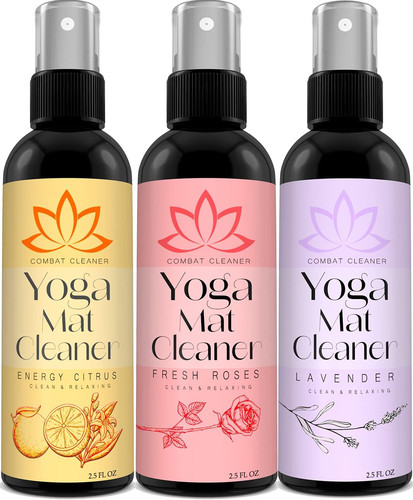Yoga mat cleaner spray kit - cleaner,