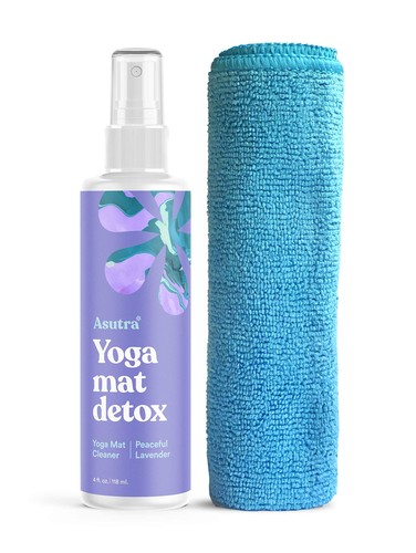 Asutra yoga mat cleaner spray - asutra,