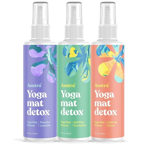 Yoga mat cleaner spray - cleaner, pack