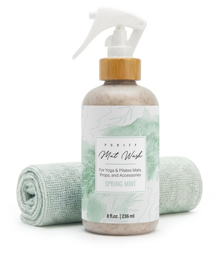 Organic yoga mat - mat, spray