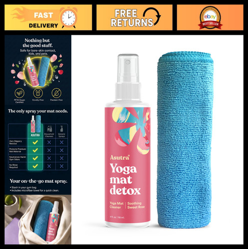 Yoga mat cleaner - yoga,