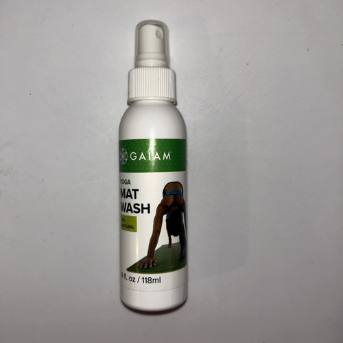 Gaiam yoga mat wash spray - gaiam,