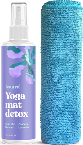 Asutra yoga mat cleaner spray - cleaner,